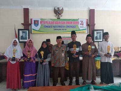 Juara MTQ Tingkat Kecamatan Cimanggu