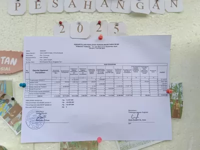 Laporan Rekapitulasi Realisasi Penggunaan Dana BOS Reguler tahap 2 Tahun 2025